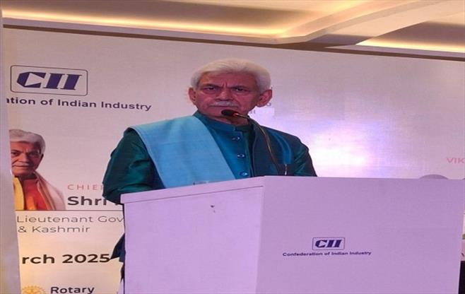 Addressing  by Shri Manoj Sinha